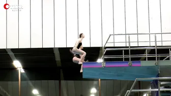 Lois Toulson & Andrea Sirieix - 10m Platform Sync Diving #10