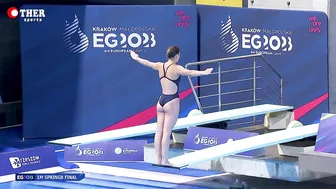 Elena BERTOCCHI - 1m Springboard Divig Final Highlights #6