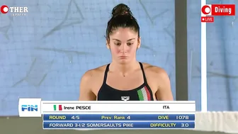 Irene Pesce (Italy) - 10m Platform Diving #9