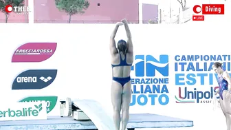 Elisa Pizzini - 1m Springboard Diving | Women's Diving Summer Championship #8