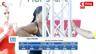 Elisa Pizzini - 1m Springboard Diving | Women's Diving Summer Championship #9