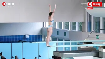 Amelie Foerster - 3m Springboard Diving | Indoor Tour #5