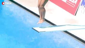 Dzeja Delanija PATRIKA Best Dives in 1m Springboard Diving #7