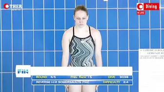 Ivana Medkova (Czech) - 1m Springboard Women Diving #9