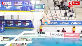 Viola Gonini & Gaia Franchini | Sync 3m Springboard Diving #3