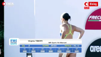 Virginia Tiberti - 1m Springboard Diving | Women's Diving Summer Championship #7