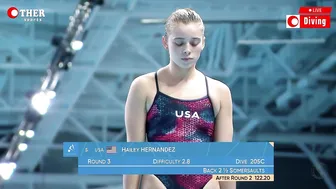 Women's Diving 2024 | Hailey Hernandez - 3m Springboard Diving #5