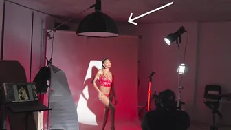 INSANE! Mylar Photoshoot BTS | Briana Smith | Canon R3 #6