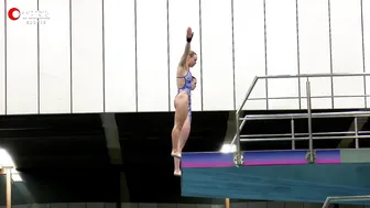 Emily Martinn & Robyn Birch - 10m Platform Sync Diving #2