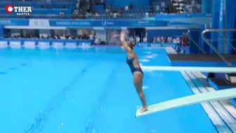 Sophia Verzyl (United States) | 1m Springboard Diving | Semi-Finals | Chengdu #10