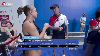 Sophia Verzyl (United States) | 1m Springboard Diving | Semi-Finals | Chengdu #9