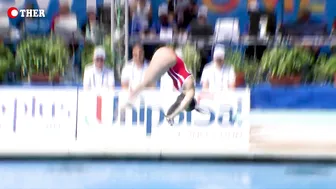 Incredible Women's 1m Inward Dives #5