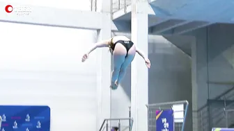 Lena HENTSCHEL - 1m Springboard Divig Final Highlights #8