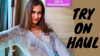 Transparent Try On Haul |Transparent Robe #1