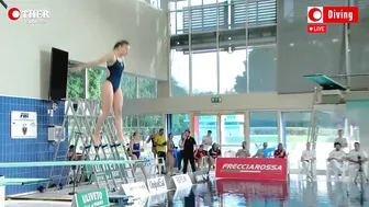 Matilde Borello (Italy) - 1m Springboard Women Diving #10