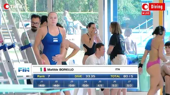 Matilde Borello (Italy) - 1m Springboard Women Diving #7