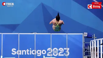 Rebeca Santana - 1m Springboard Diving | American Games #10