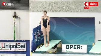 Elna Widerstrom (Sweden) - 3m Springboard Diving | Indoor Tour #10