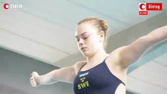 Elna Widerstrom (Sweden) - 3m Springboard Diving | Indoor Tour #2