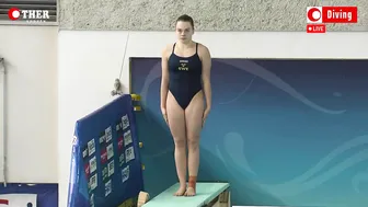 Elna Widerstrom (Sweden) - 3m Springboard Diving | Indoor Tour #6