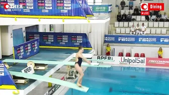 Elna Widerstrom (Sweden) - 3m Springboard Diving | Indoor Tour #7