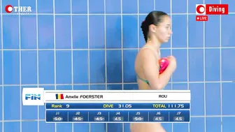 Amelie Foerster - 1m Springboard Diving #6