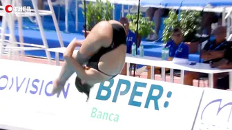 Emilia NILSSON Best Dives in 1m Springboard Diving #5