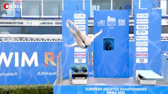 Women's 3m Springboard Diving - Round 2 Highlights | Roma 2022 #6