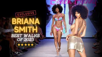 The BEST of Briana Smith Runway Shows 2023 | Miami Swim Week