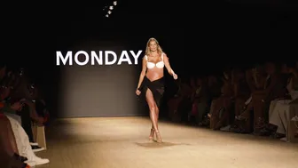 Monday Swimwear Fashion Show / Miami Swim Week 2022 FULL 4k SHOW #6