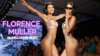 Florence Muller Model in Slo Motion / Miami Swim Week 2022