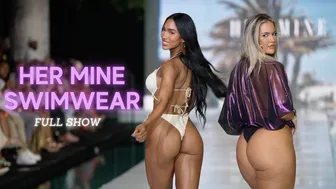 Marissa Dubois walks for Her Mine Swimwear | Miami Swim WeeK