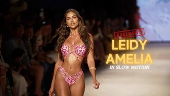 Leidy Amelia in Slow Motion / Miami Swim Week 2023 #1