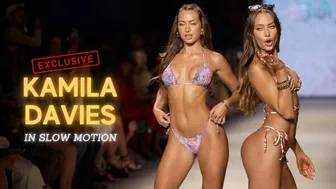 Kamila Davies in SLOW MOTION! / Miami Swim Week 2023 #1