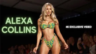 Alexa Collins In Slow Motion - Miami Swim Week 2022