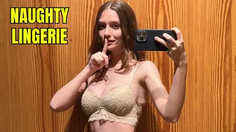 Naughty vs. Nice Lingerie Try On Haul