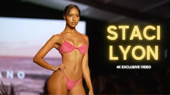 Staci Lyon in Slow Motion / Miami Swim Week 2021