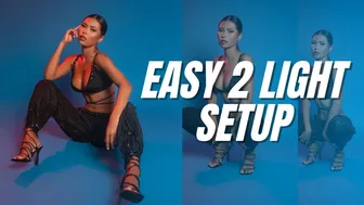 EASY 2 LIGHT SETUP / GODOX AD600BM / STUDIO PHOTOGRAPHY #1