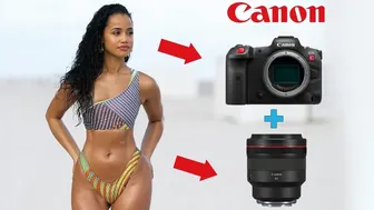 Canon R5C Cinematic Portrait Video / RF Canon 85mm 1.2L USM