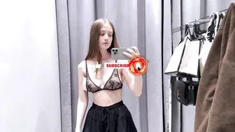 See-Through Try On Haul | Transparent Lingerie and Clothes | Try-On Haul At The Mall №48 #2