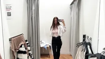 [4K] Transparent Try-on Haul with Ellie Haul | See Through Haul 2024 №2 #7