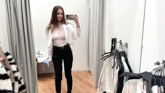 [4K] Transparent Try-on Haul with Ellie Haul | See Through Haul 2024 №2 #9