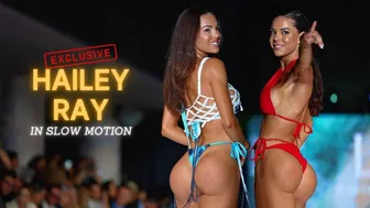 Hailey Ray in Slow Motion / Miami Swim Week The Shows 2023 #1