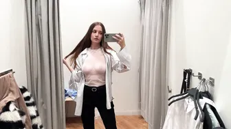 Transparent Tryon Haul Transparent See Through Clothes #8