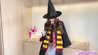 *No bra, No panties* ♥️♥️ the Hermione Cosplay from Harry Potter [Underwear Introduction] #10