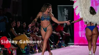 Sidney Gabower in Slow Motion | Miami Swim Week 2023 #2