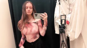 See-Through Try On Haul | Transparent Lingerie and Clothes | Try-On Haul At The Mall №55 #3