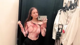 See-Through Try On Haul | Transparent Lingerie and Clothes | Try-On Haul At The Mall №55 #6