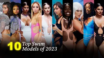 TOP 10 MODELS | Miami Swim Week 2023