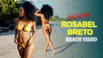 Rosabel in Slow Motion | 4k Beach Video